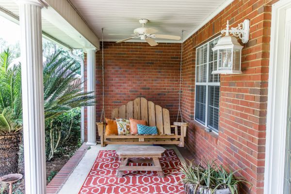 Porch Brick Repair in Mechanicsville