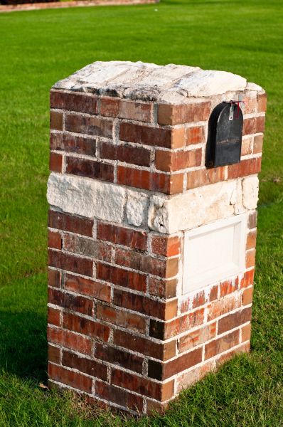 Brick Mailbox Installation in Mechanicsville
