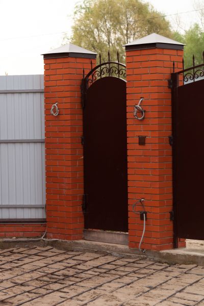 Brick Columns Installation in Mechanicsville